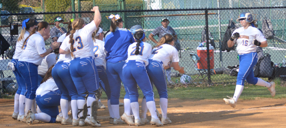 Clark Homers In Softball’s Doubleheader Setback Against Wilmington
